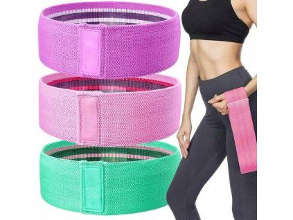 Odporové gumy na cvičení 3 ks